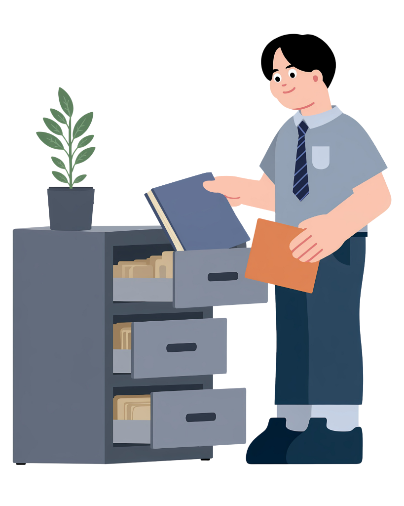 E-Arsip Illustration